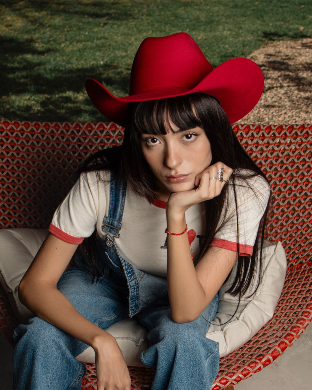 TEXANA CHIHUAHUA LANA BOLIVIANA ROJA