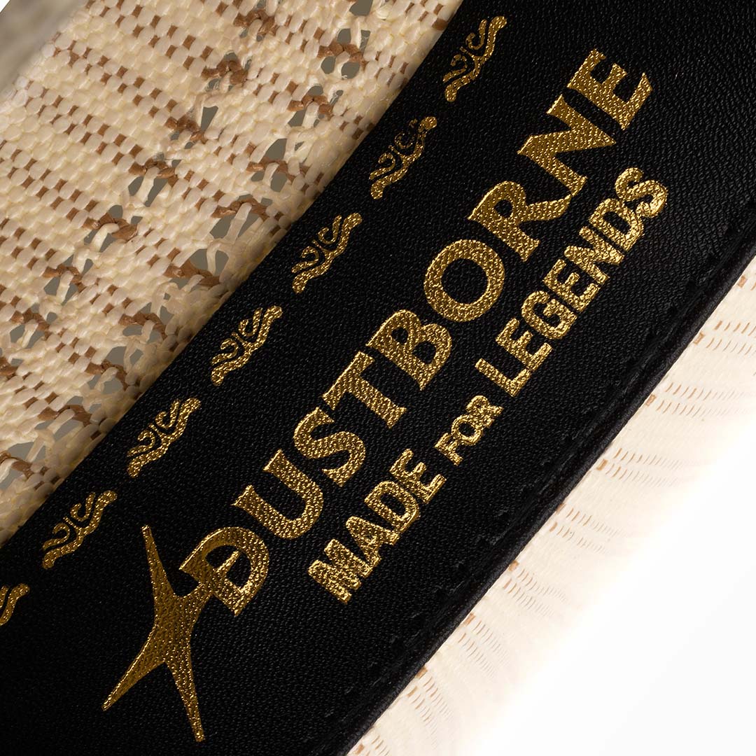 Sombrero Bangora Ivory Minnick – detalle del sudadero