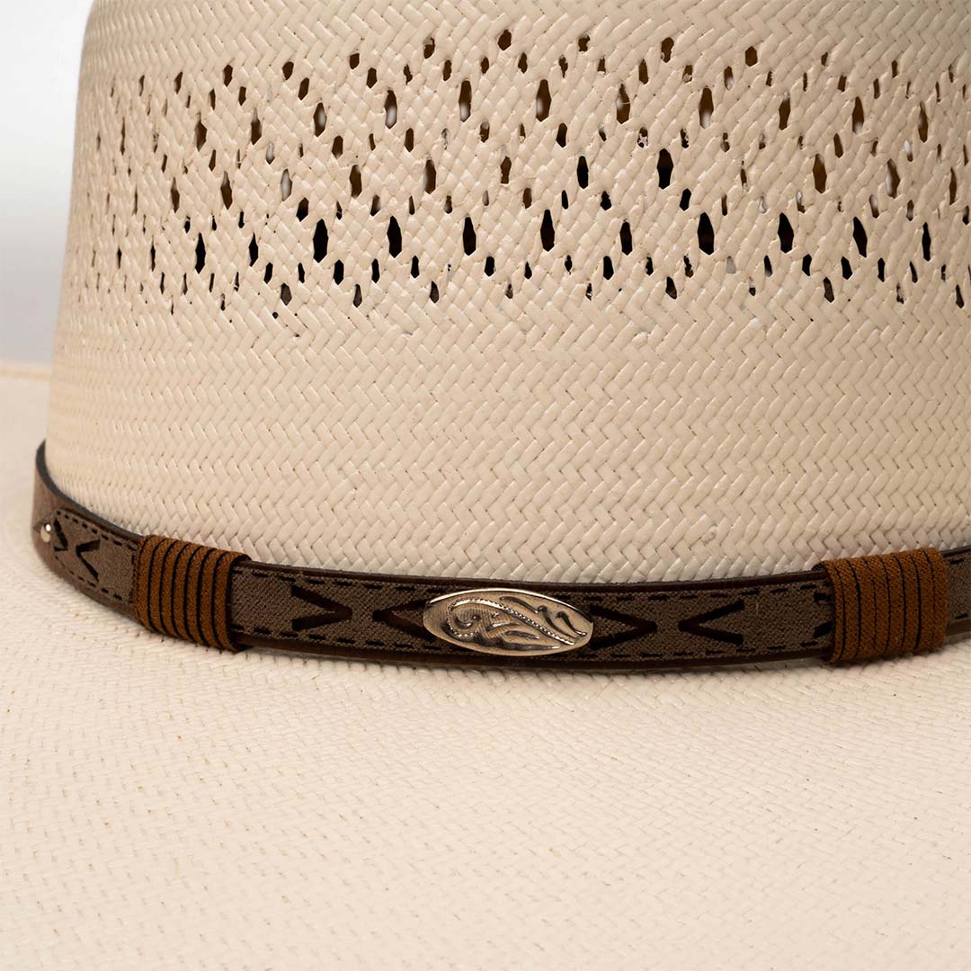 Sombrero Chino Glaseado Clásico SS – detalle de la toquilla