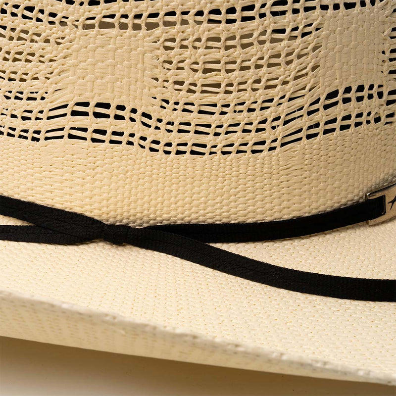 Sombrero Bangora Fino Minnick – detalle de la toquilla