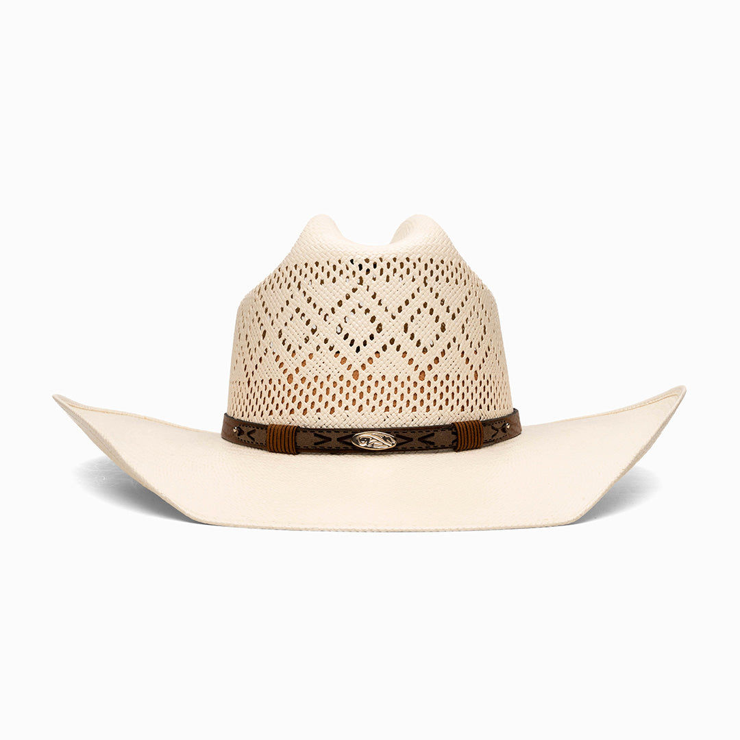 Sombrero Chino Glaseado Rombos SS – vista de frente
