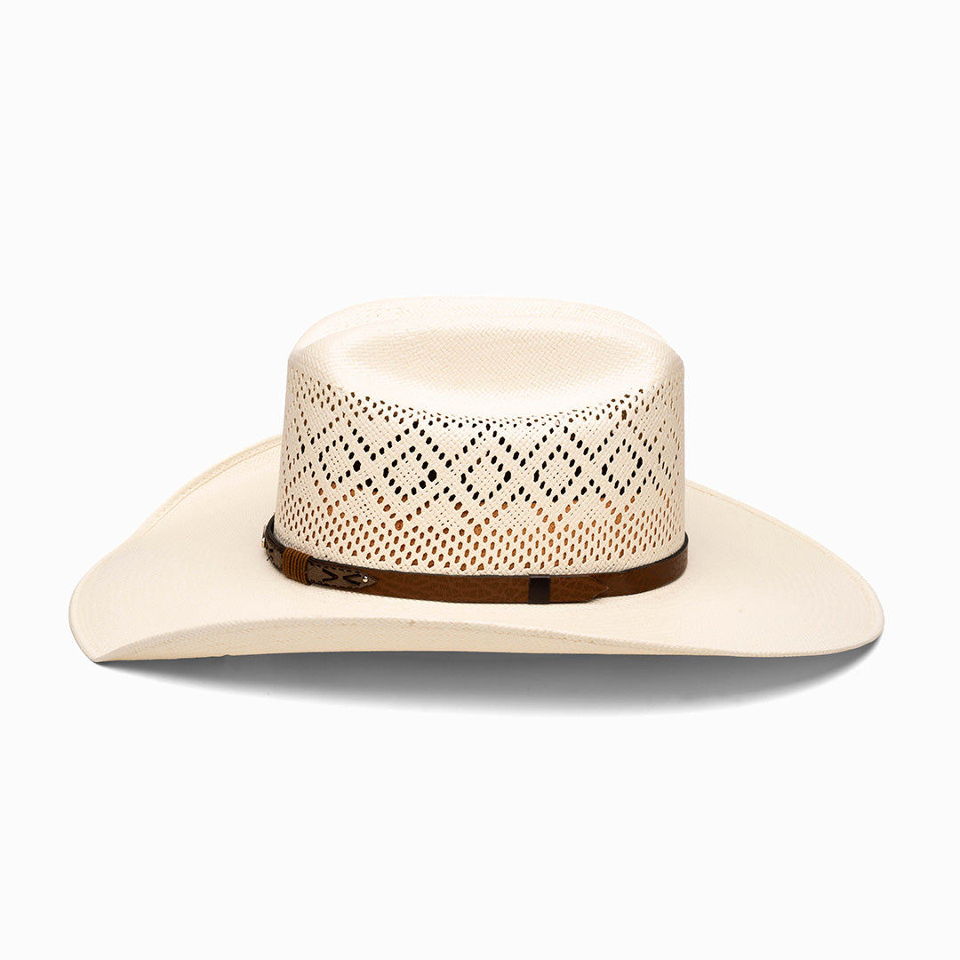 Sombrero Chino Glaseado Rombos SS – vista lateral