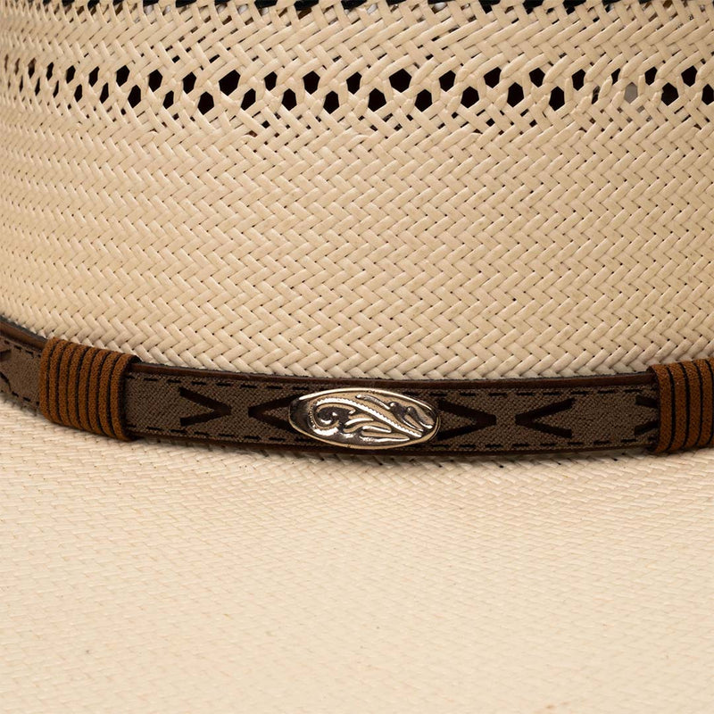 Sombrero Japonés Randa Negra SS – detalle de la toquilla